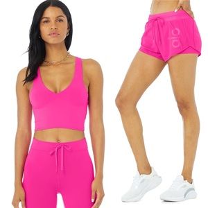 ALO Yoga Pink Athletic Set